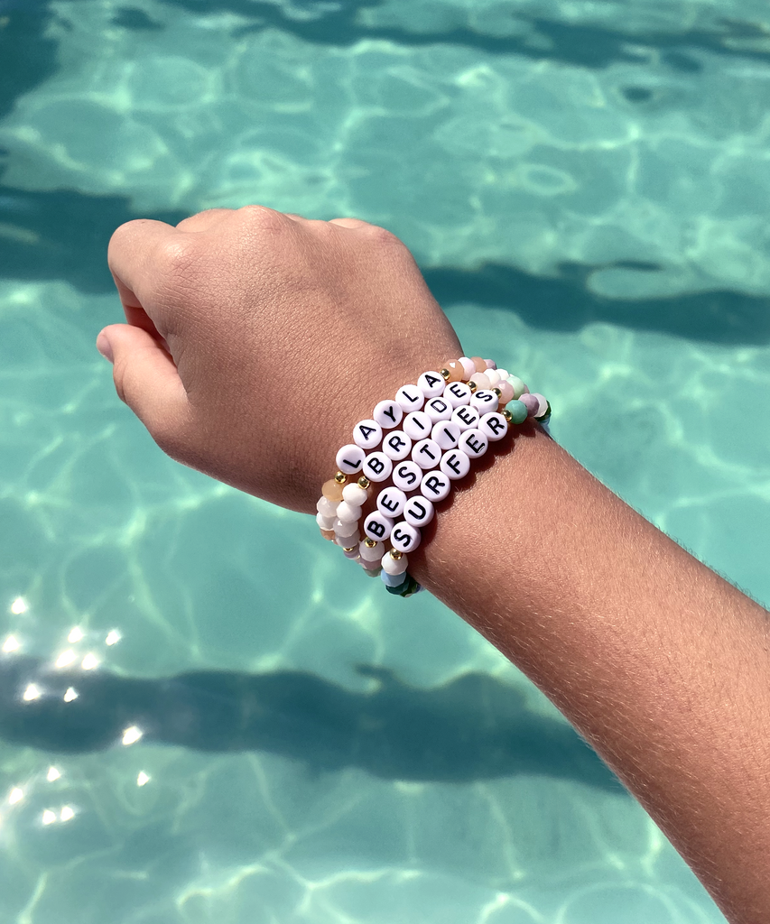 Shimmer Personalised Bracelet // Ocean